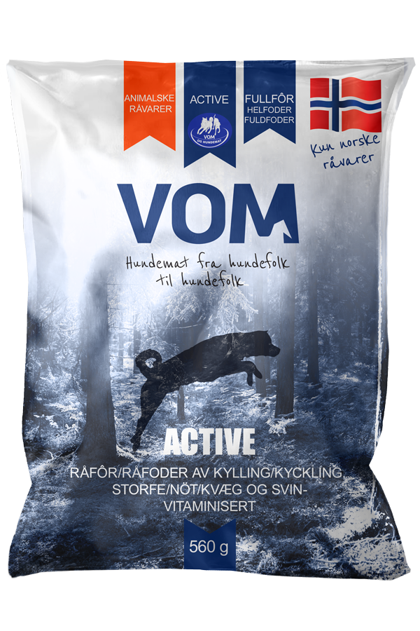 Example pet food product from Vom